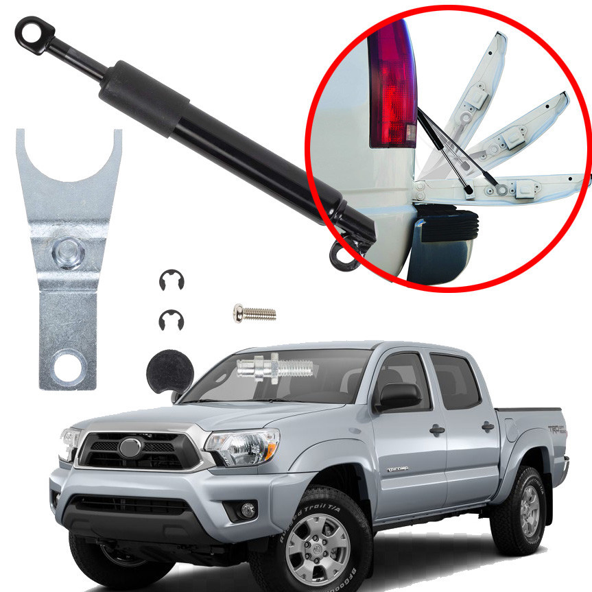 Truck tailgate assist lift kit shock damper drop gate slow down lowering system For 2005