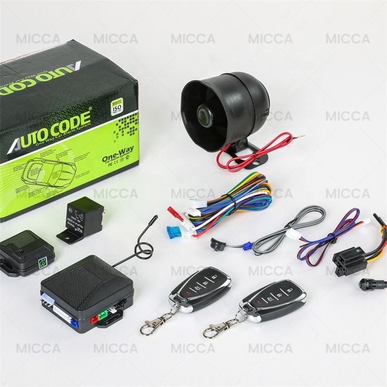 Dc 12V Keyless Way Mobile App Remote Smart Car Alarm System | Shopee ...