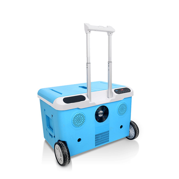 DC 12volt 36L mini car fridge freezer with good performance compressor ...