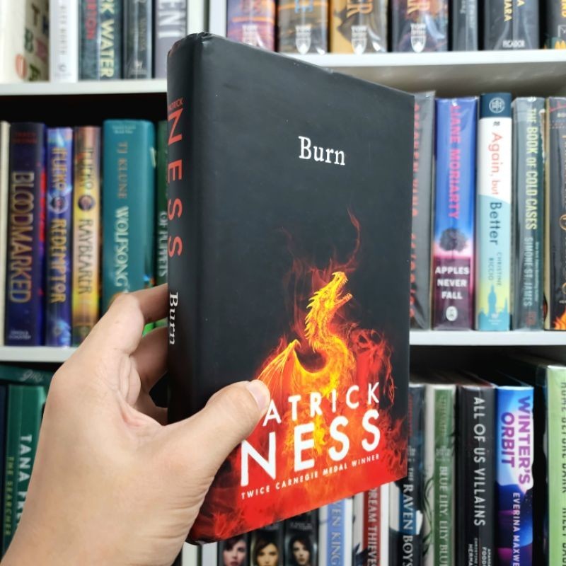 Burn by Patrick Ness (Hardbound, Sprayed Edges) | Shopee Philippines