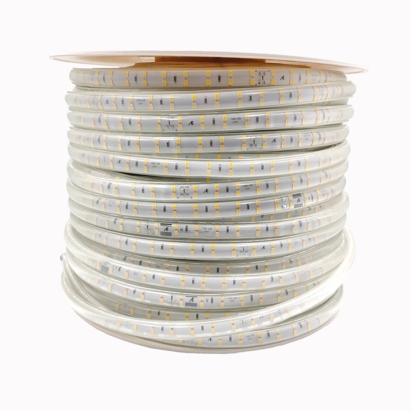 LED light strip with 220V high voltage 2835 high brightness 120 light ...