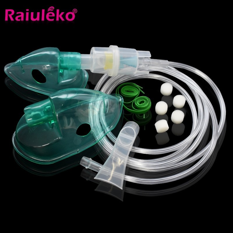 Inhaler Set Soft Tube Inhaler Catheter Nebulizer Cup Adult Kid Mask ...