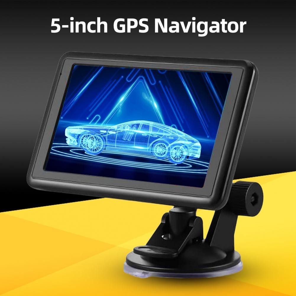 5-inch GPS Navigator Touch Screen High-resolution Intelligent Voice ...