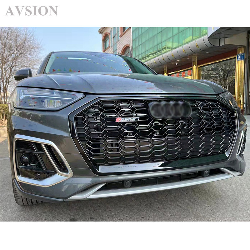 Automotive ABS material honeycomb Grille Grill Grid for Audi Q5 2021 ...