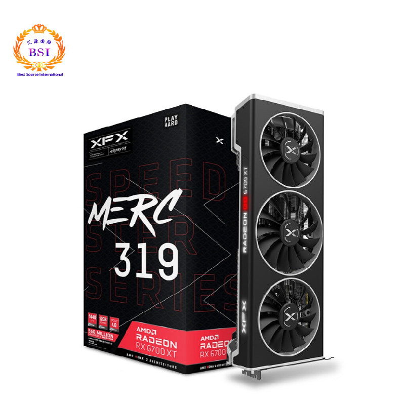 6700xt XFX Radeon RX 6700 XT Speedster 319 12GB GDDR6 Gaming Graphics ...