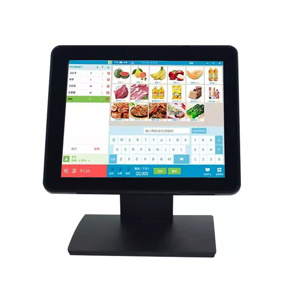 Pos Machine Cheap Touch Screen 9.7 inch lcd monitor Pos Cash Register ...