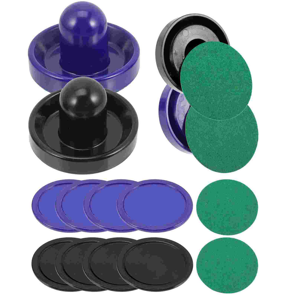 1 Set of Game Table Air Hockey Pucks Pushers Mini Air Hockey Pushers ...