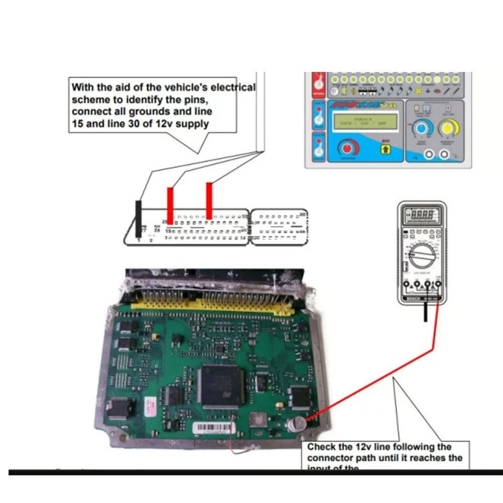 ECU Repair Course Study Guide ECU Teaching PDF EPROM TEST Progranmming ...
