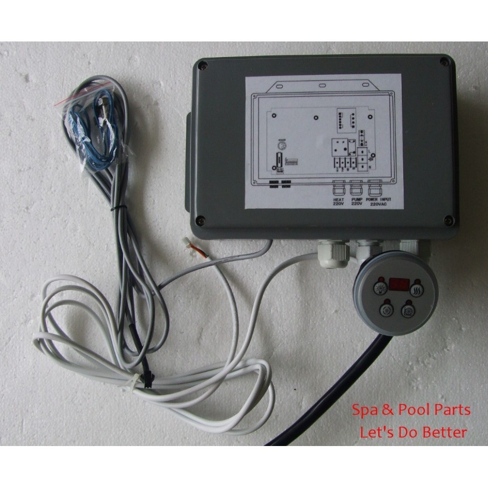 Swim Pool Control System Simple controller Pack for pool with one pump ...