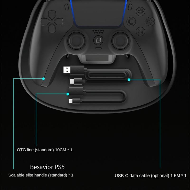 Four Back Keys For PS5 Elite Controller Game Handle Expands The Button ...