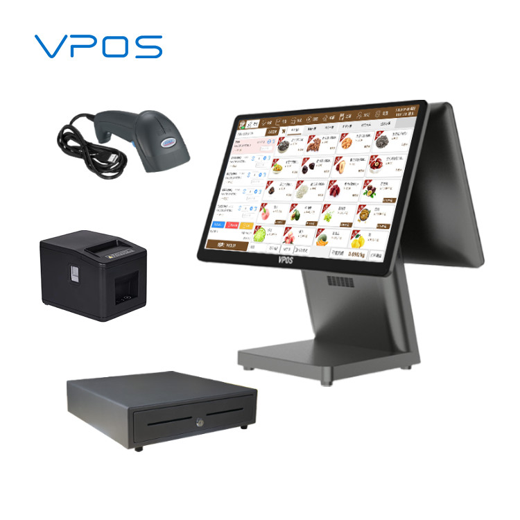 All In One Touch Screen Machines Point Of Sale For Restaurant Retail