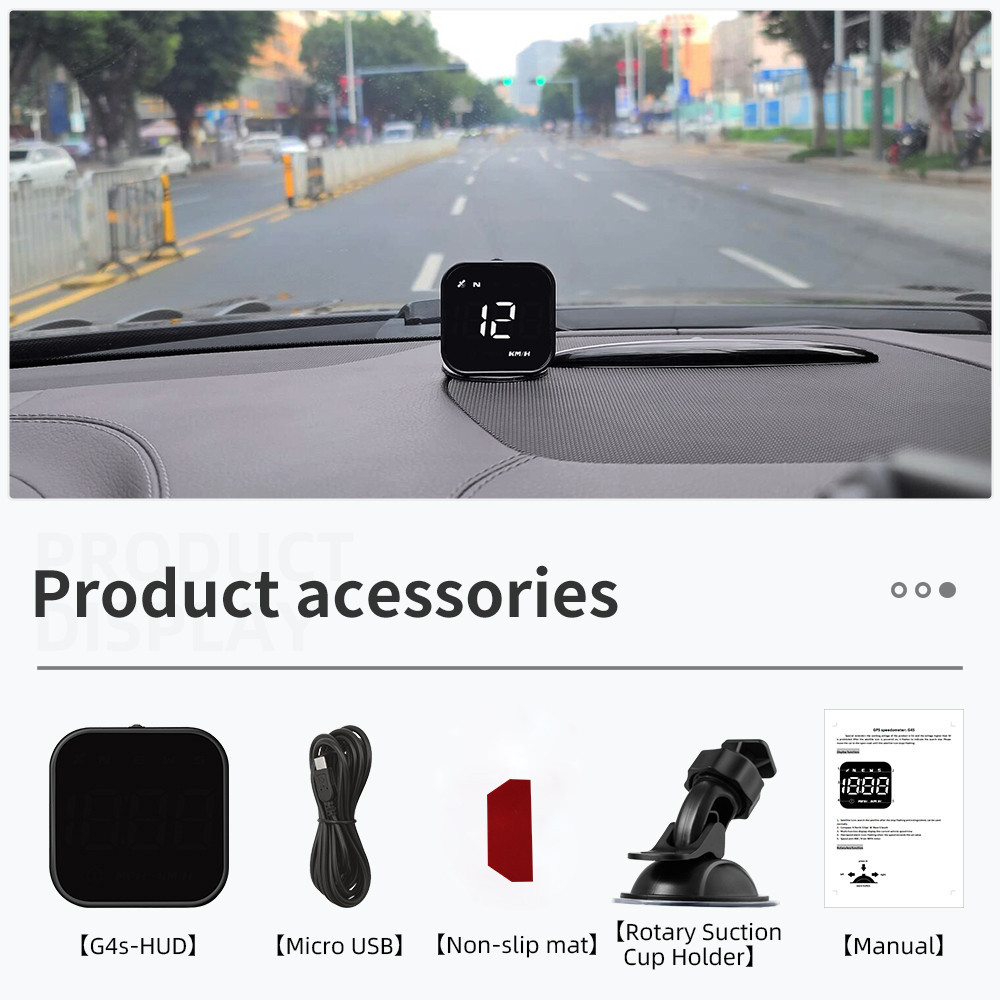 Dc 5v Hud Car Head Up Display Windshield Projector Gps System For All ...