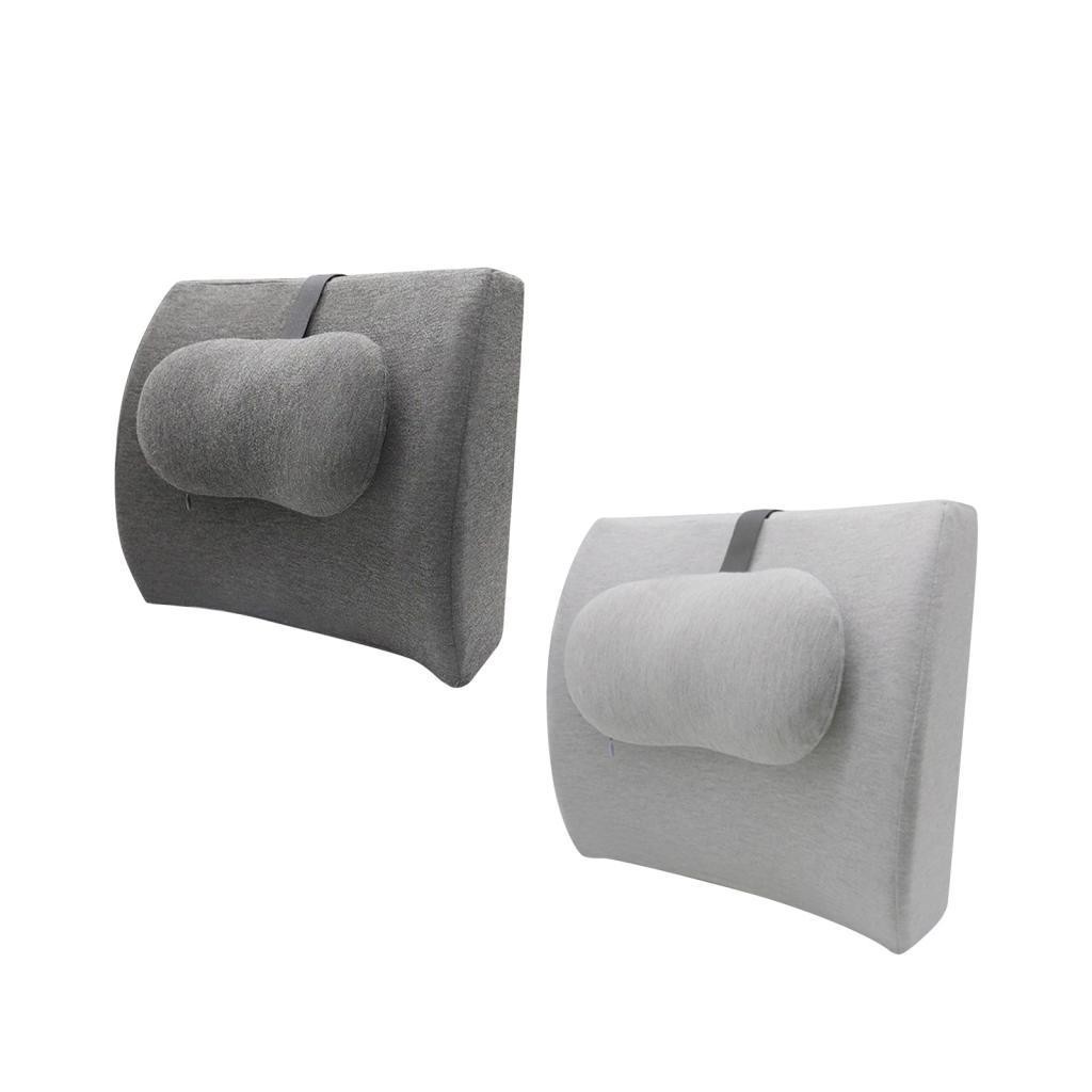 Car Back Support Lower Back Cushion Backrest, Breathable Waist Back