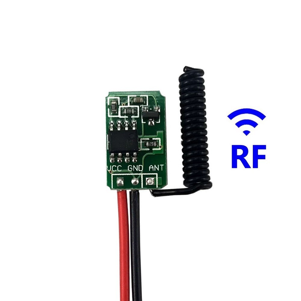 ♠2-12V Mini Wireless Remote Control Transmission Module RF 315/433 ...