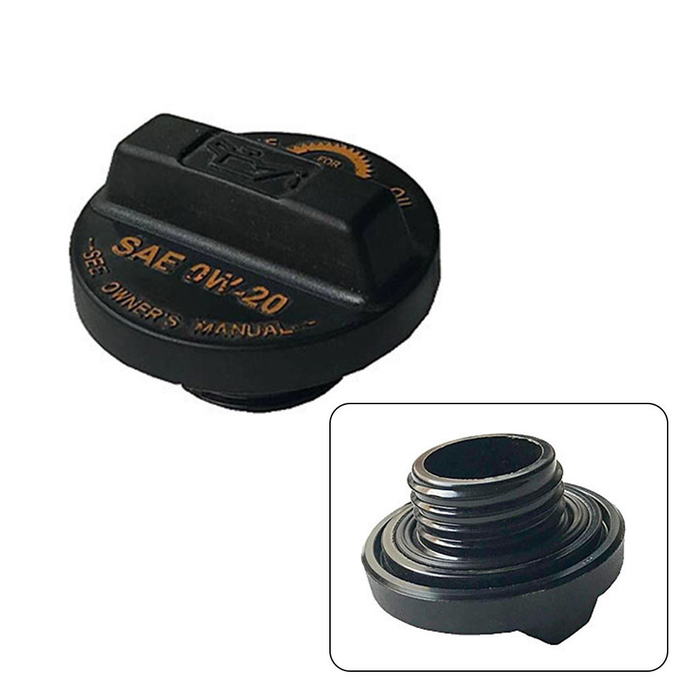 Engine Oil Filler Cap Black Engine Oil Cap Cover for Honda Civic ...