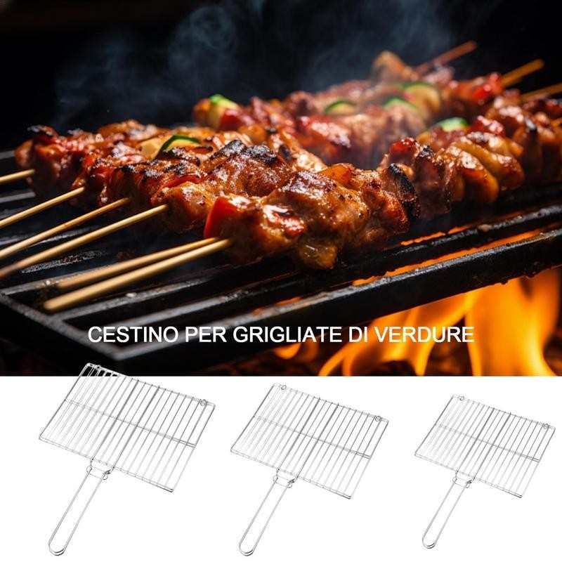 Fish Grilling Rack For Grill Stainless Steel Outdoor Grilling Rack ...