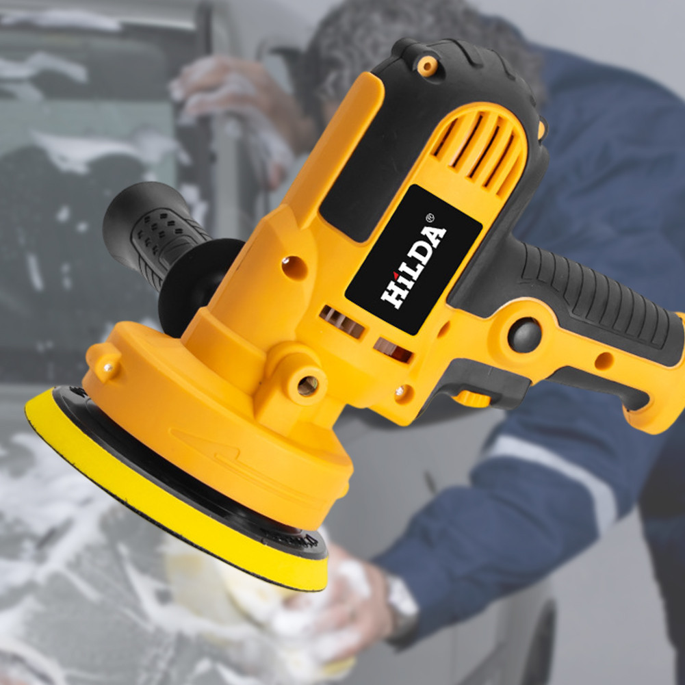 ☂700W Car Care Sanding Waxing Tool Low Noise Electric Waxing Machine ...
