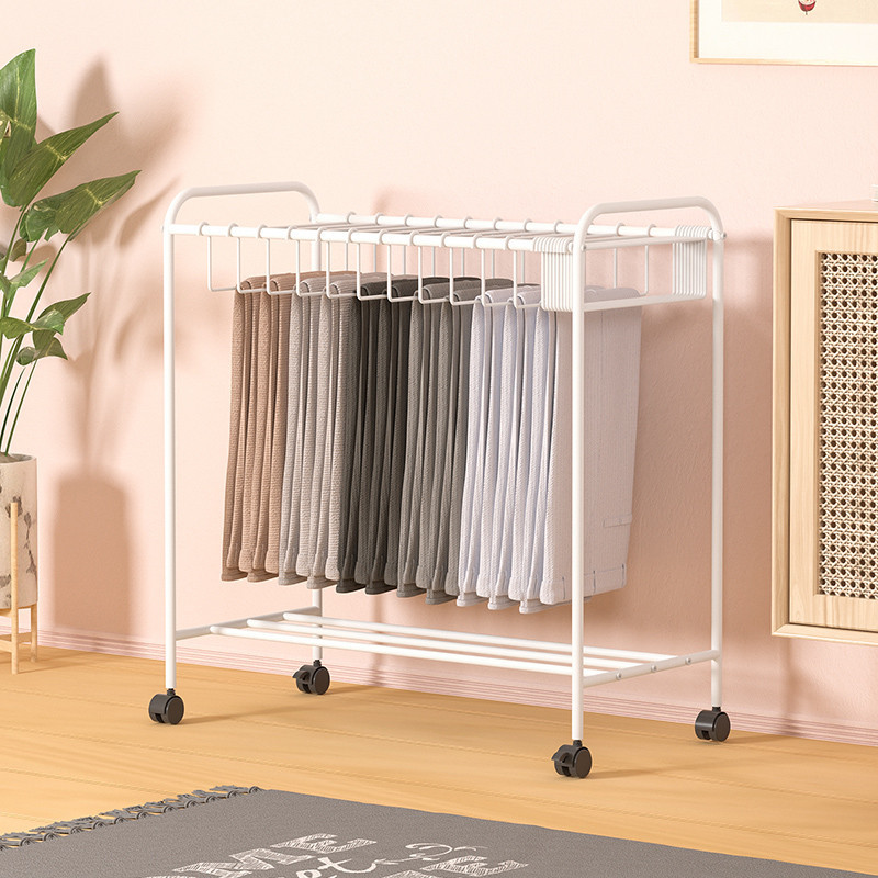 Clothing Store Pants Storage Rack Landing Mobile Multi-functional Pants ...