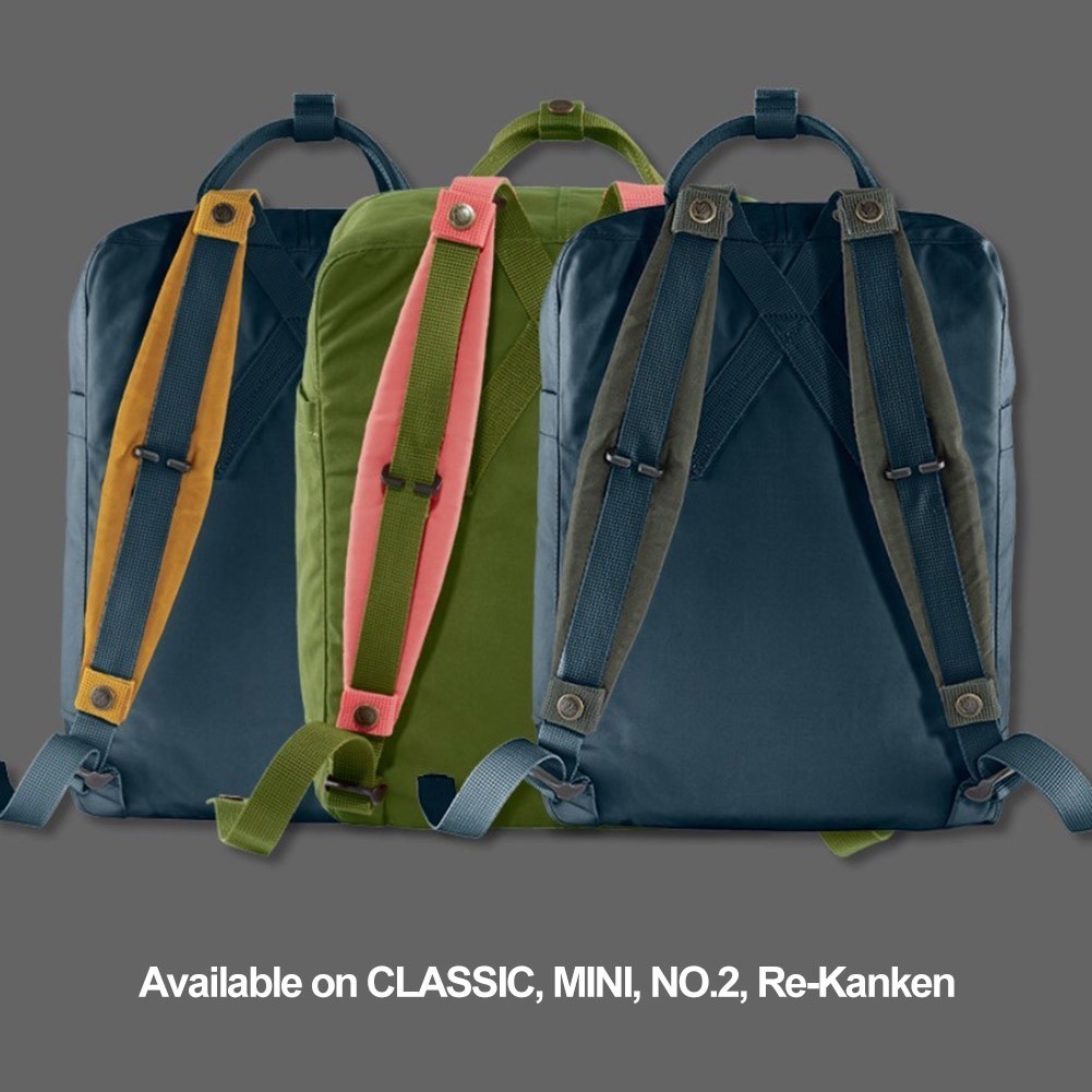 Fjallraven Kanken Arctic Fox Backpack With Widened Straps Shopee Philippines