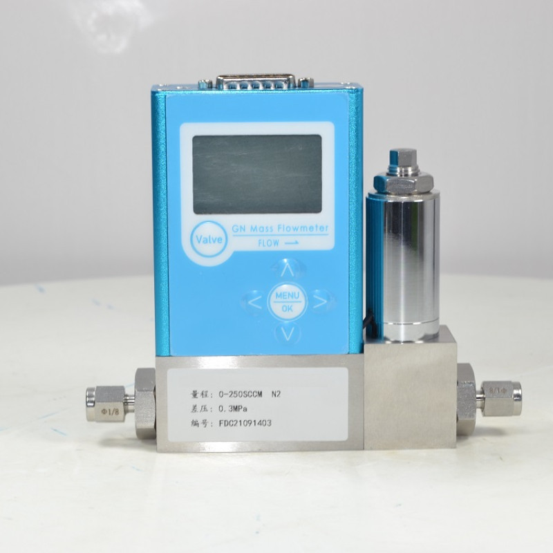 Micro gas mass flow controller/semiconductor micro gas mass flow meter ...