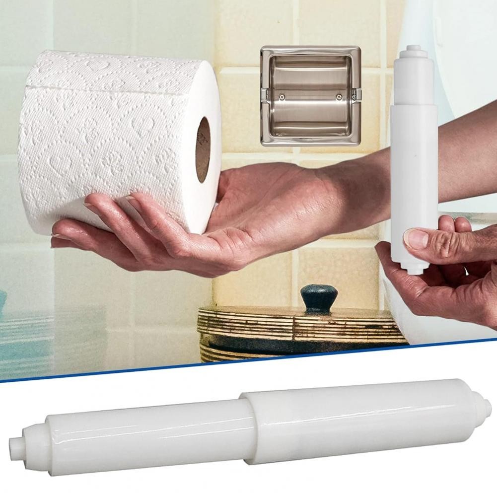Spring-loaded Toilet Paper Roller Extendable Toilet Paper Holder Spring ...