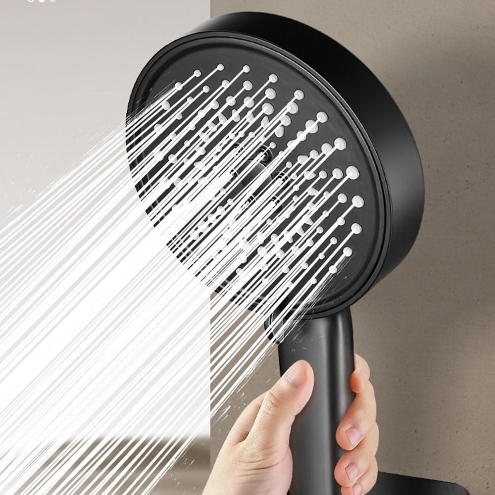 5 Mode Adjustable High Pressure Bath Handheld Bathroom Booster Water ...