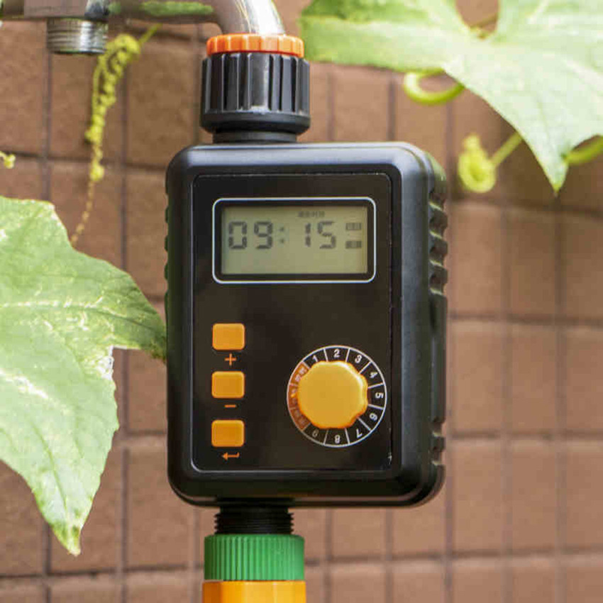 Rain Sensor Drip Irrigation System LCD Screen Automatic Watering Device ...