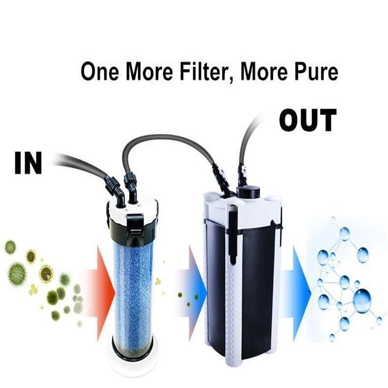 ATMAN Aquarium Pre Filter Fish Tank External Filter Pump QZ-30 Turtle ...