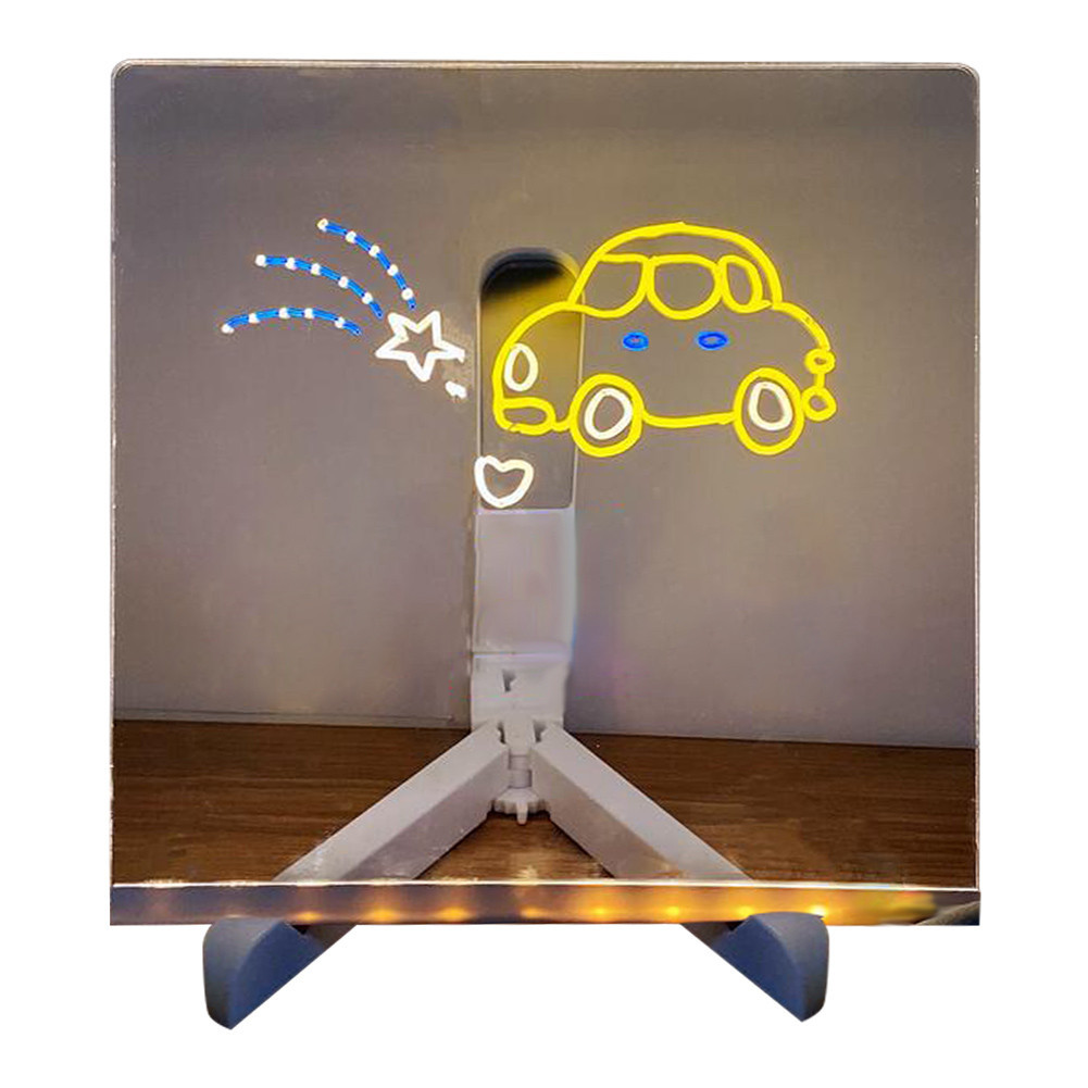 ๑LED Letter Message Board with Colors & Stand Message Note Board ...