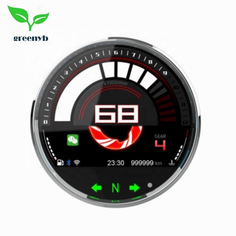 3.54 inch TFT Intelligent Meter Outdoor Waterproof Digital Dashboard ...