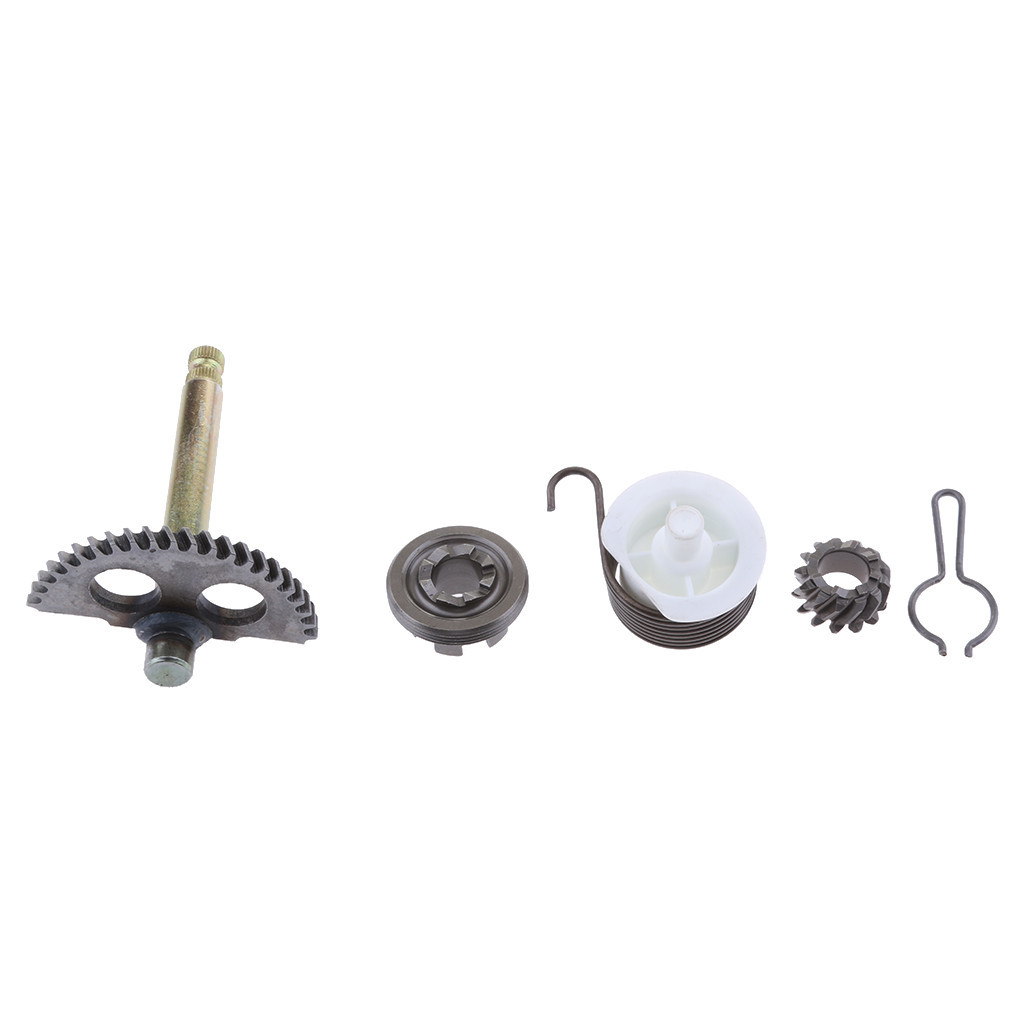 Motorcycle Kick Start Shaft Assembly Starter Gear Kit for Yamaha PW50 ...