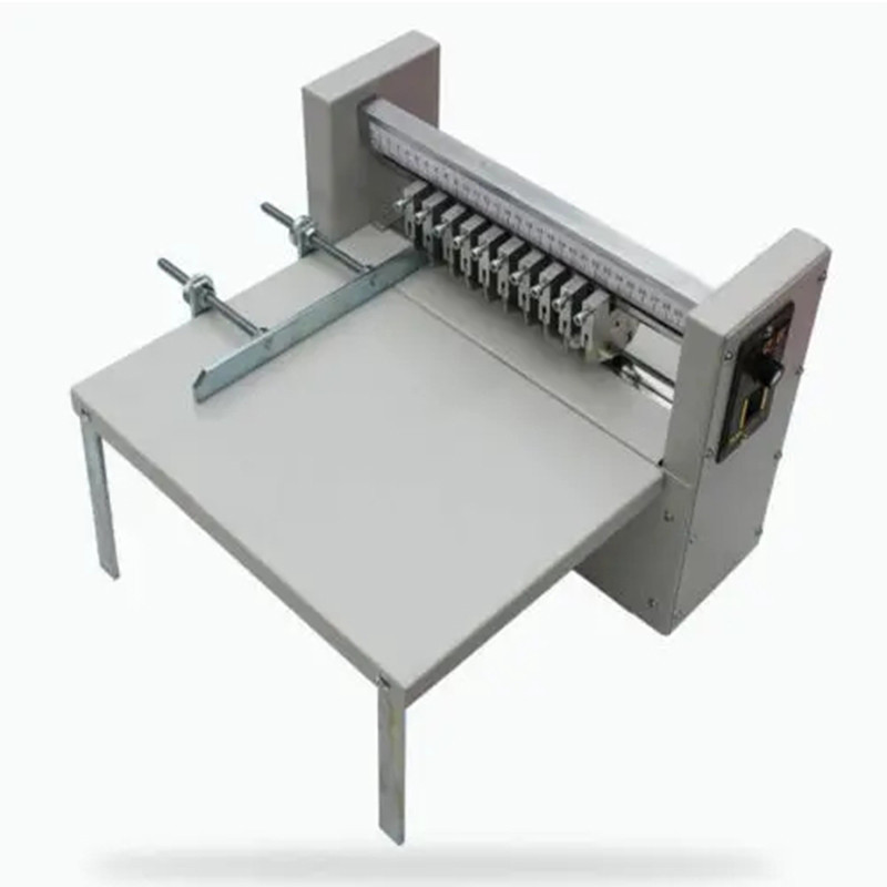 ☻400mm Sticker Half Cutting Machine with Adjustable speed Adhesive ...