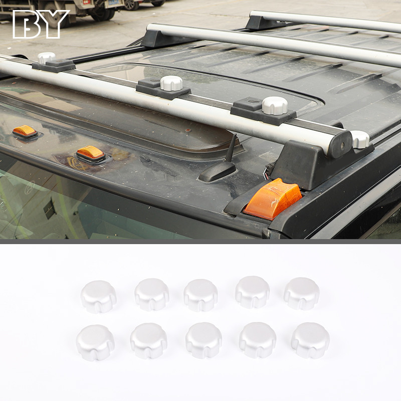 ☢10pcs For Hummer H2 20032009 Aluminum Alloy Car Roof Rack Positioning