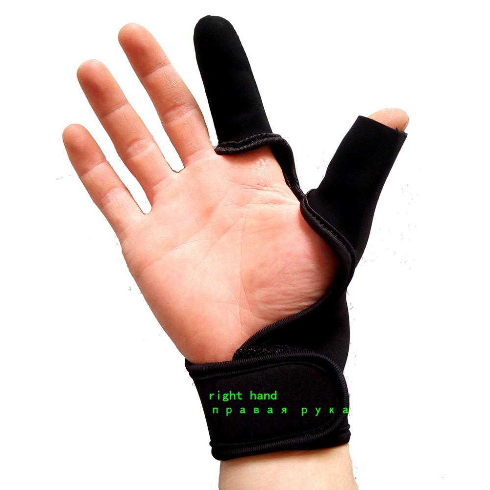 neoprene gloves for fishing rod protector single finger fly glove ...