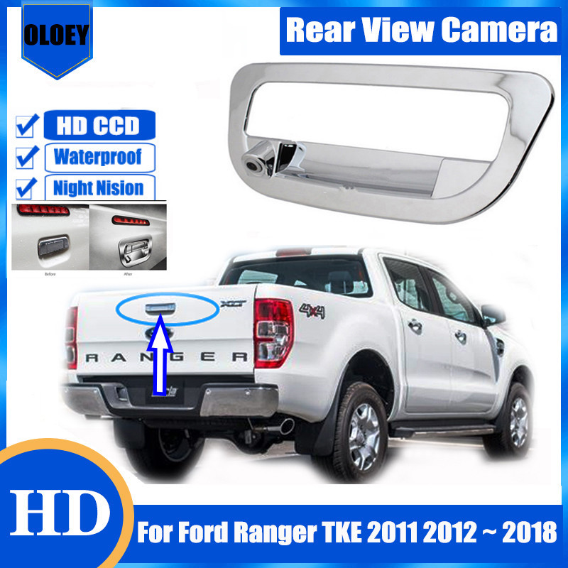HD Rear View Camera For Ford Ranger TKE 2011 2012 ~ 2018 Pickup Truck ...