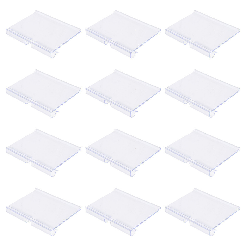 Plastic Sign Shelf Brackets Wire Shelf Retail Price Tag Label ...