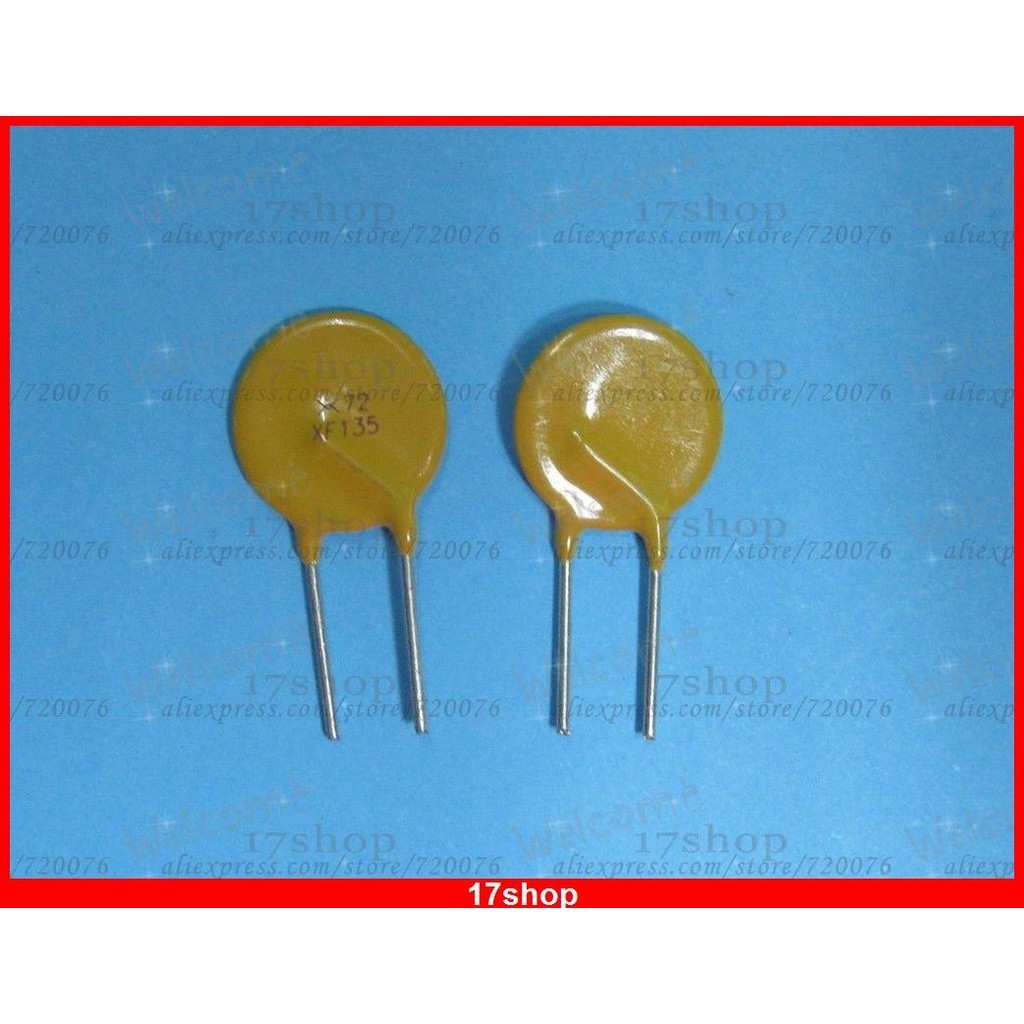 50 pcs Radial Leaded PPTC Resettable Fuse 72V 1.35A PolySwitch New Yz ...