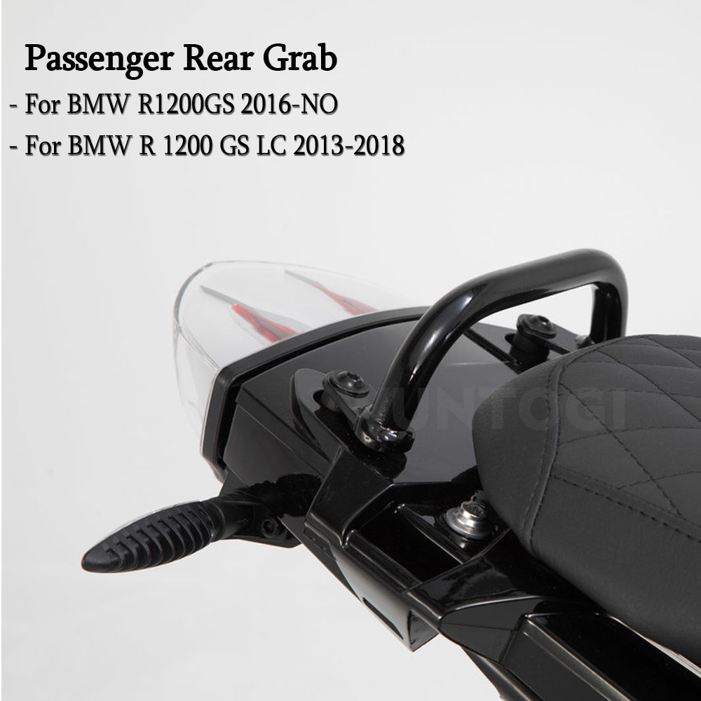 Motorcycle Rear Grab Bars Rear Seat Pillion Passenger Grab Rail Handle ...
