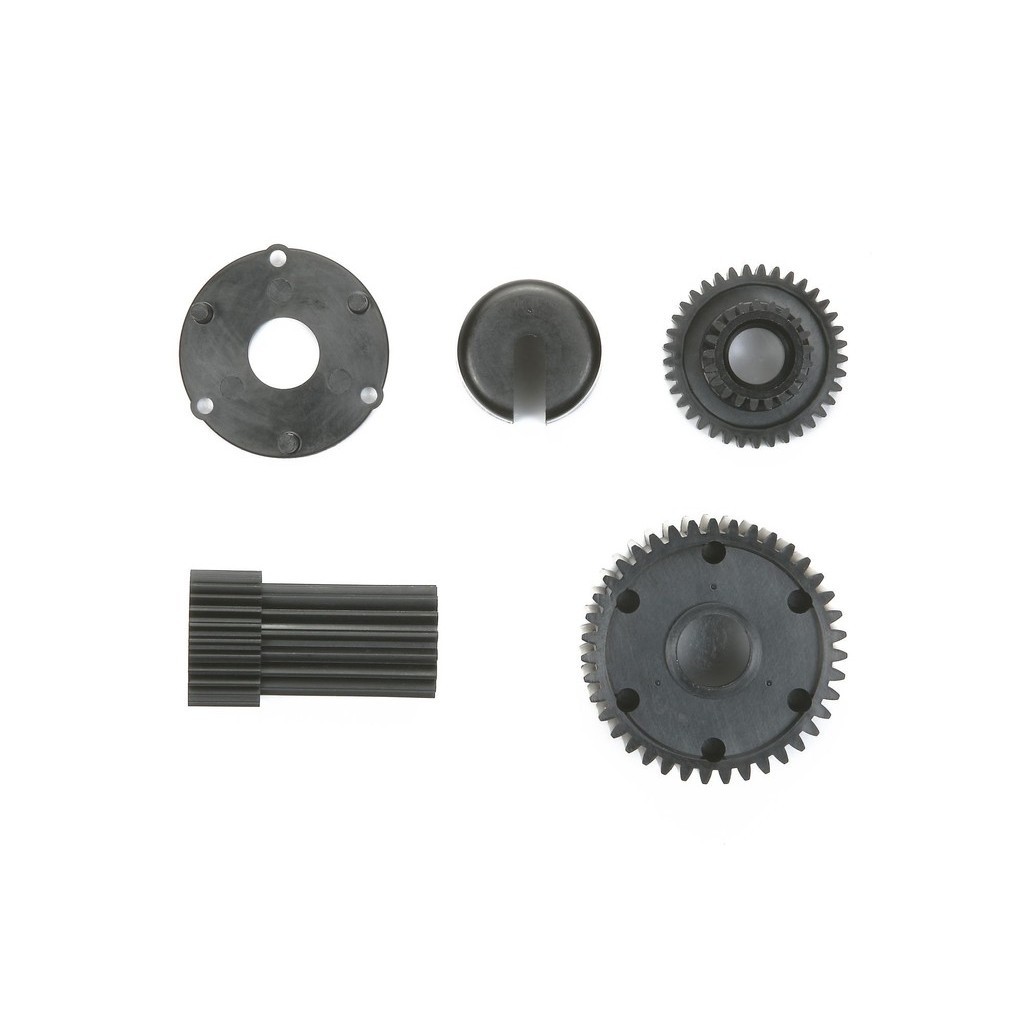 Kit D'amélioration Tamiya Hop Up Options N°1821 - Boîtier D'engrenage Semi-brillant Pour T3-01 - Pièces A