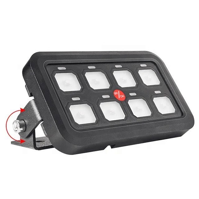 MICTUNING LED ROCKER SWITCH Box Automatic Dimmable On-Off led SWITCH ...