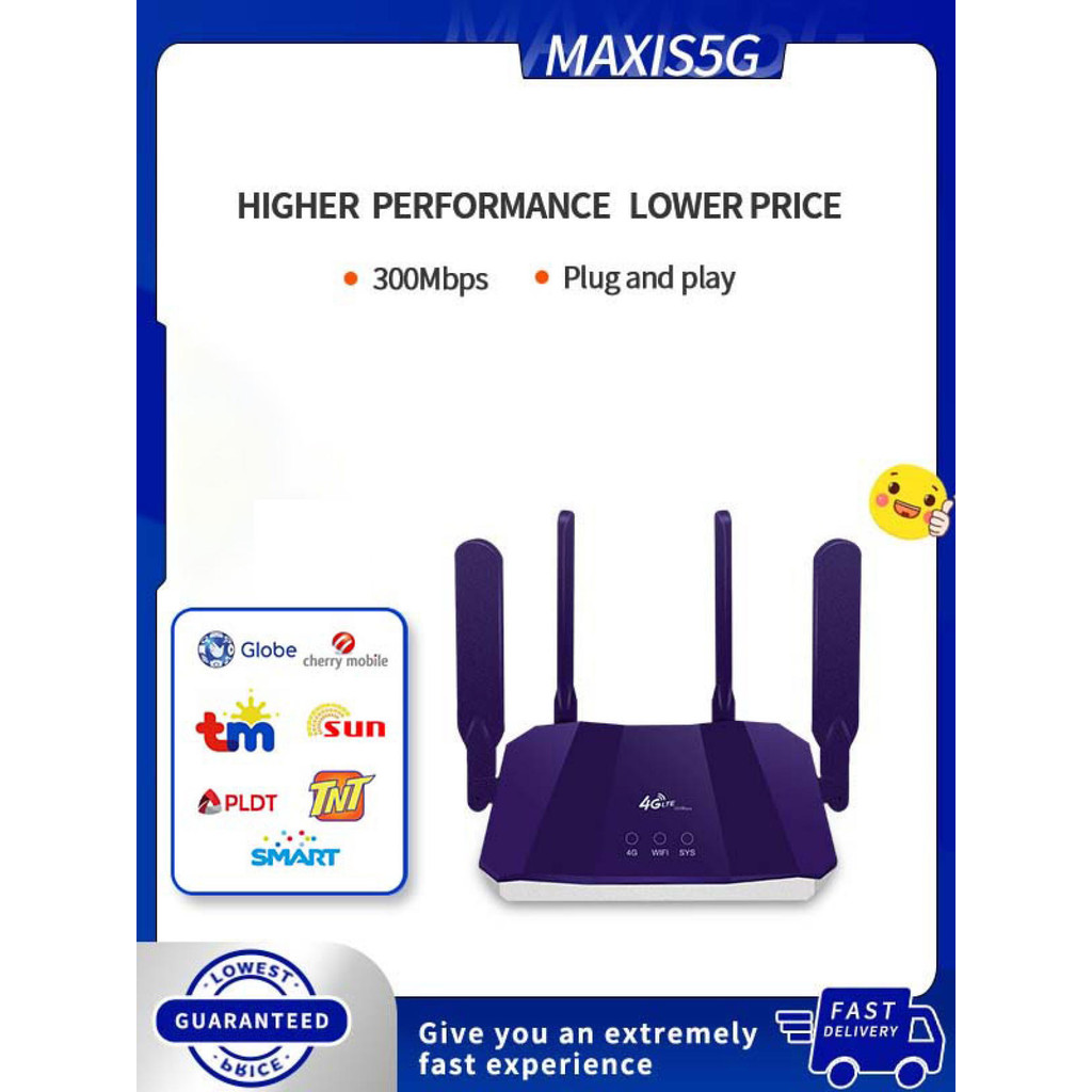 R8B SIM Router WiFi 4G Router Clear SIM 4G Compatible with SIM All ...