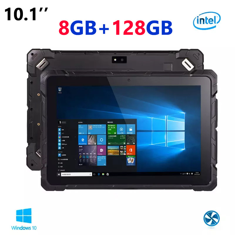 ♡10.1 Inch Windows Pro Rugged Tablet 4G LTE GPS 8GB RAM/128 GB ROM IP67 ...