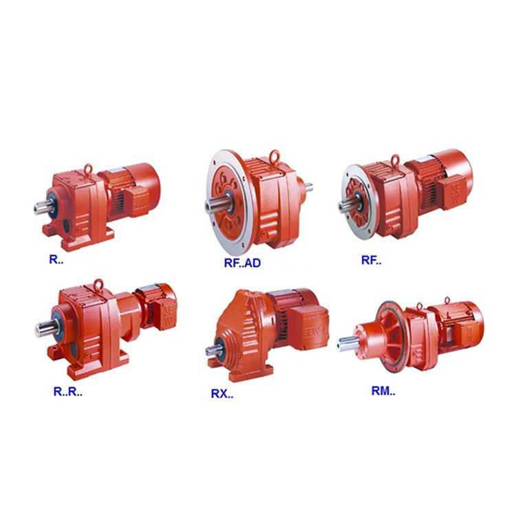 SEW R series helical gear reducer single stage, 2 stage, 3 stage ...