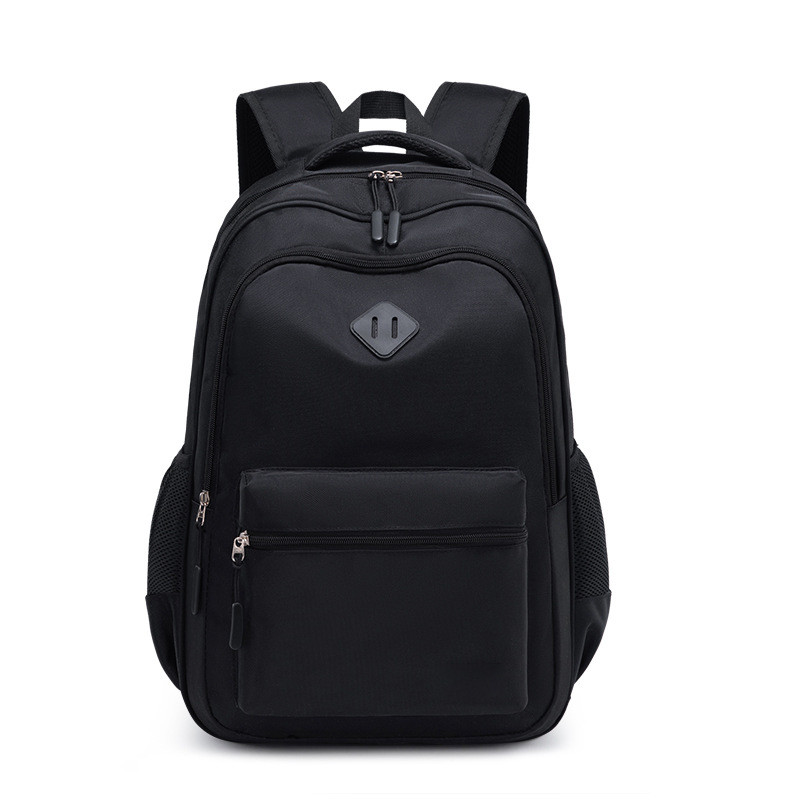 Backpack with large capacity, black casual, fashionable, simple and ...