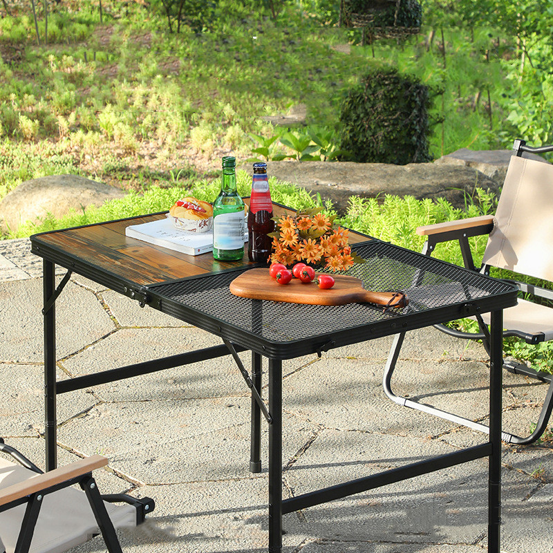 ⊹Tryhomy Portable Aluminum Alloy Table Outdoor Folding Table Self ...