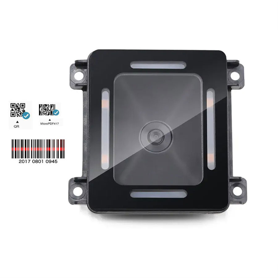 Ultra-thin 2D QR Code NFC Reader for Access Control Barcode Scanner ...