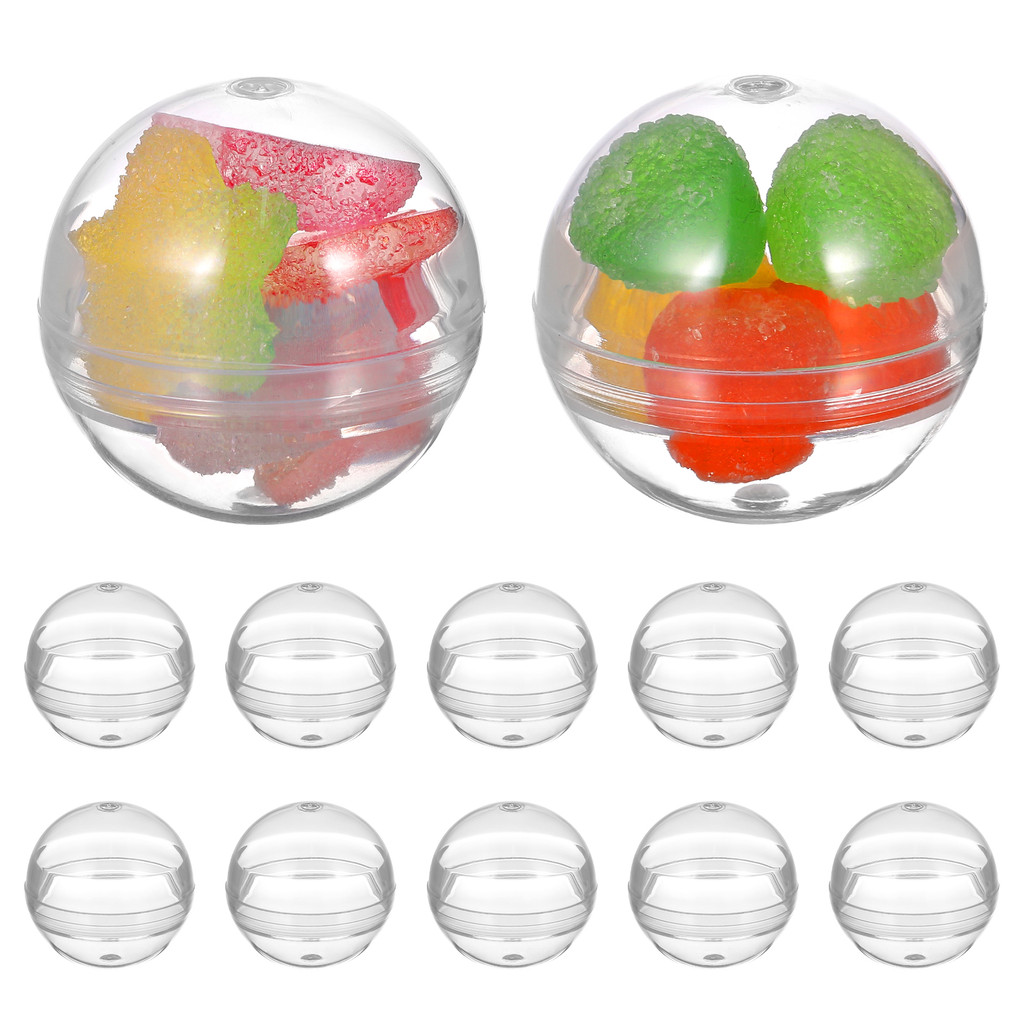 Ball Capsule Vending Machine Sphere Container Machine Plastic Clear ...