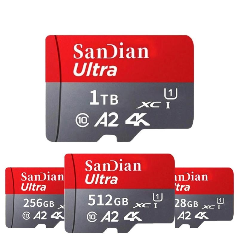☯2TB 512GB Micro TF SD Card A2 SD Memory Card 128G 256GB 1TB SD/TF ...