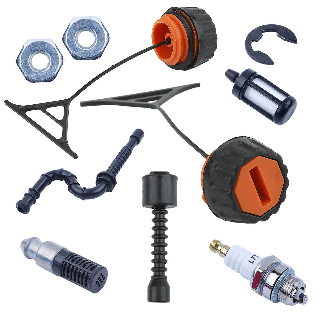 ☀Oil Fuel Cap Line Fuel Filter Nut Kit For Stihl 021 034 038 025 026