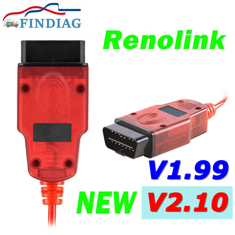 Renolink 2.10 OBDII Auto Diagnose Tool - Key Programmer, Fehlerauslesen, Reset